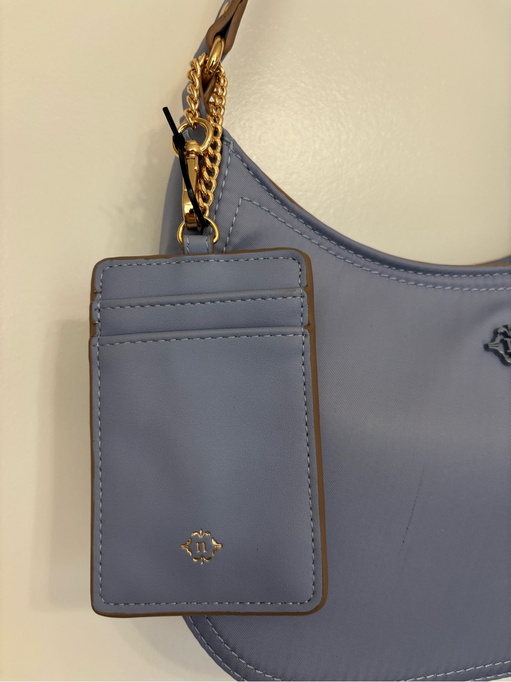 Nanette Lepore Pale violet blue Shoulder Bag with Card Holder - Picture 2 of 16